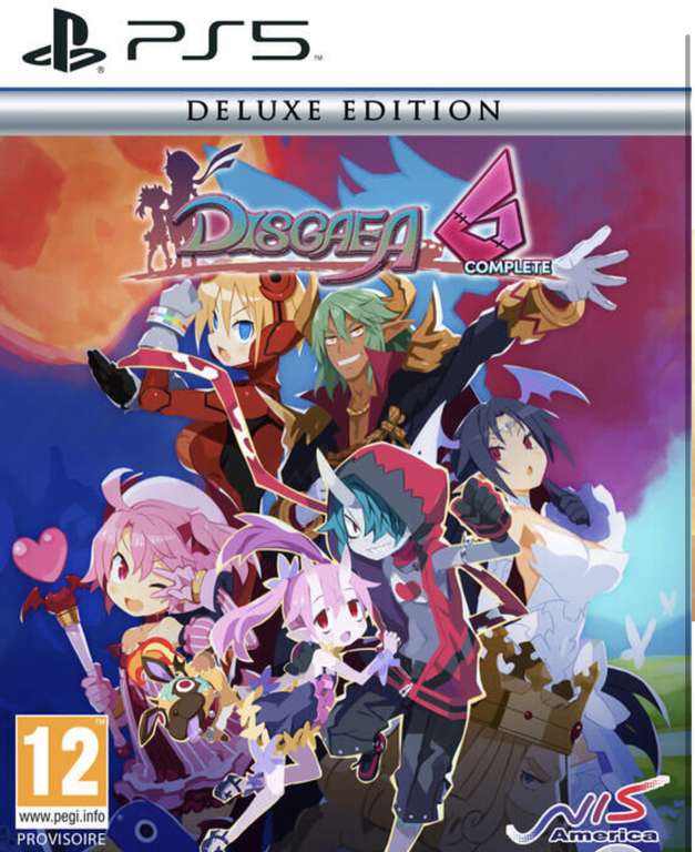 Disgaea 6 - Deluxe Edition sur PS5 (Via retrait magasin)