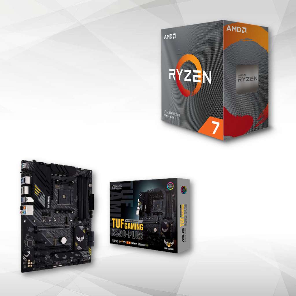 Carte mère AMD Ryzen 7 5700X / ASUS PRIME B450M-K II Bundle