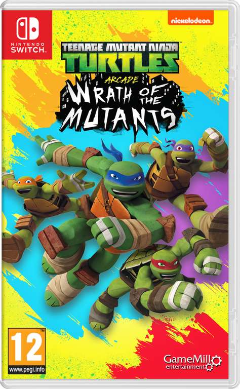 [Précommande] Teenage Mutant Ninja Turtles Arcade Wrath of the Mutants sur PS4, PS5, Nintendo SWITCH