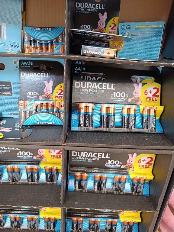 Lot 8 piles Duracell Ultra Power AA - Portet-sur-Garonne (31)