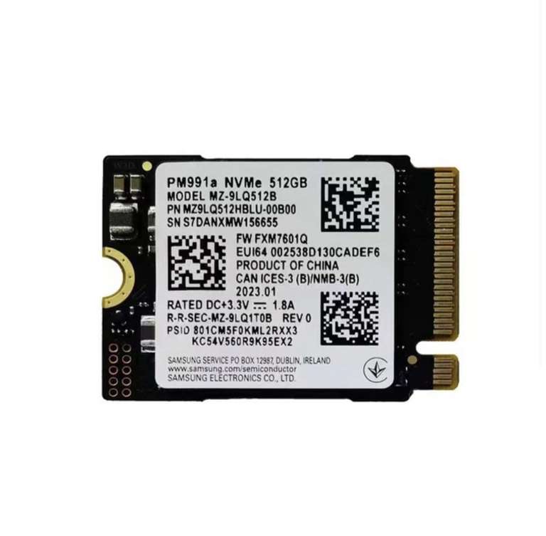 ROG ALLY SSD NVMe M.2 2230 1 To  Partenaire Officiel Asus - Accessoires  Asus
