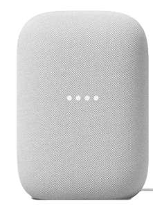 Haut-parleur intelligent - Google Nest Audio, Google Assistant, technologie Voice Match, blanc (Frontaliers Espagne)