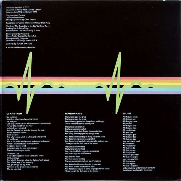 Album Vinyle Pink Floyd - Dark Side of the moon