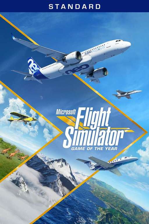 Microsoft Flight Simulator : Standard 40th Anniversary Edition sur PC et Xbox Series X|S (Dématérialisé - Store Islande)