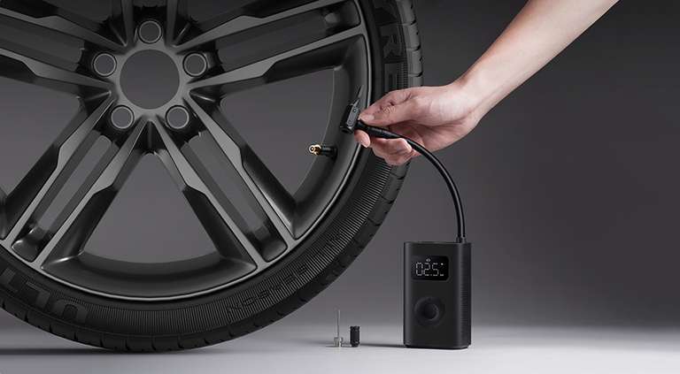 Pompe électrique portable Xiaomi Mini Portable Air Pump 2 (Via coupon)