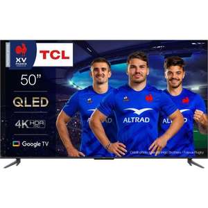 TV 50" TCL 50C641 - QLED, 4K, 50 Hz, HDR Pro, Google TV (via ODR 100€)