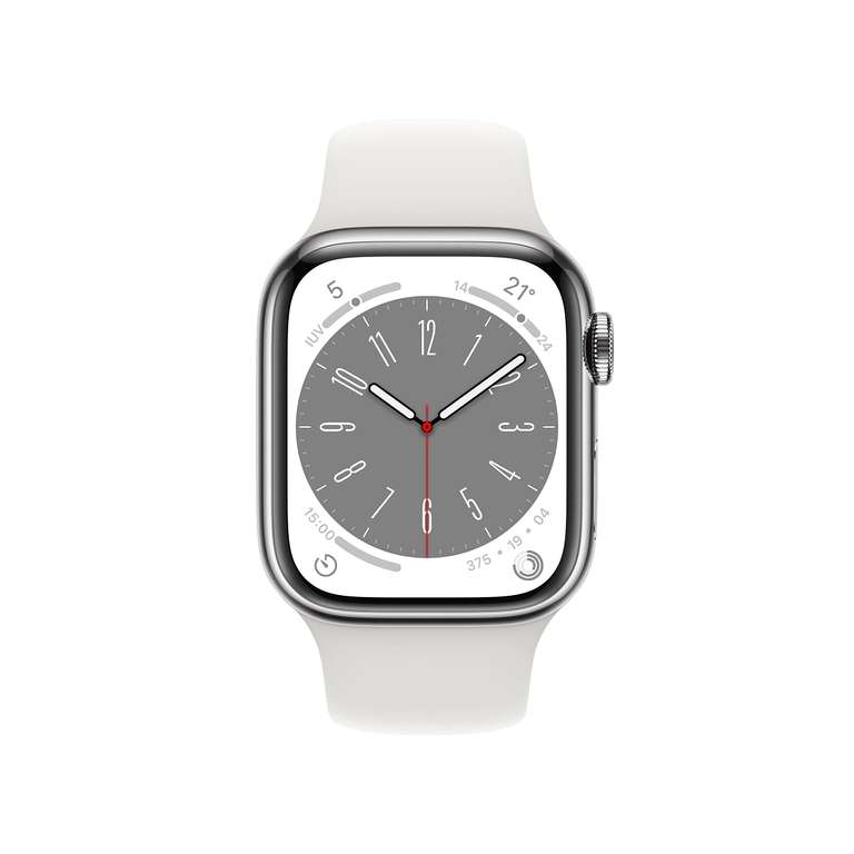 Montre connectée Apple Watch Series 8 - GPS + Cellular, 41mm