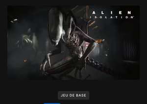 Alien isolation sur PC (dématérialisé)