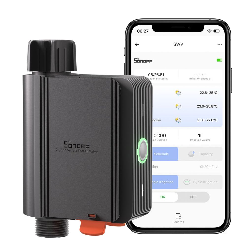 Programmateur arrosage zigbee tuya sonoff (Vendeur tiers)