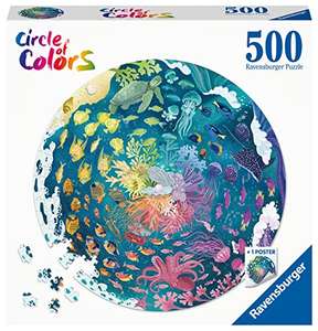 Puzzle Adulte Ravensburger, Océan Circle of Colors, 500 pièces, Adultes et enfants à partir de 12 ans, Puzzle de qualité