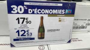 Bouteille de Champagne charles lafitte premier cru - 70cl (via 5.37€ fidélité) - Carrefour de tourville la rivière (76)