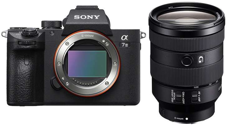 Appareil Photo Numérique Sony Alpha 7 III + Objectif 24-105MM F/4 G (+Bon d'achat 115€)