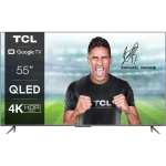 TV 55" TCL 55QLED760 - QLED, 4K, HDR Pro, Dolby Vision & Atmos, ALLM, HDMI 2.1, Google TV (via ODR 50€)