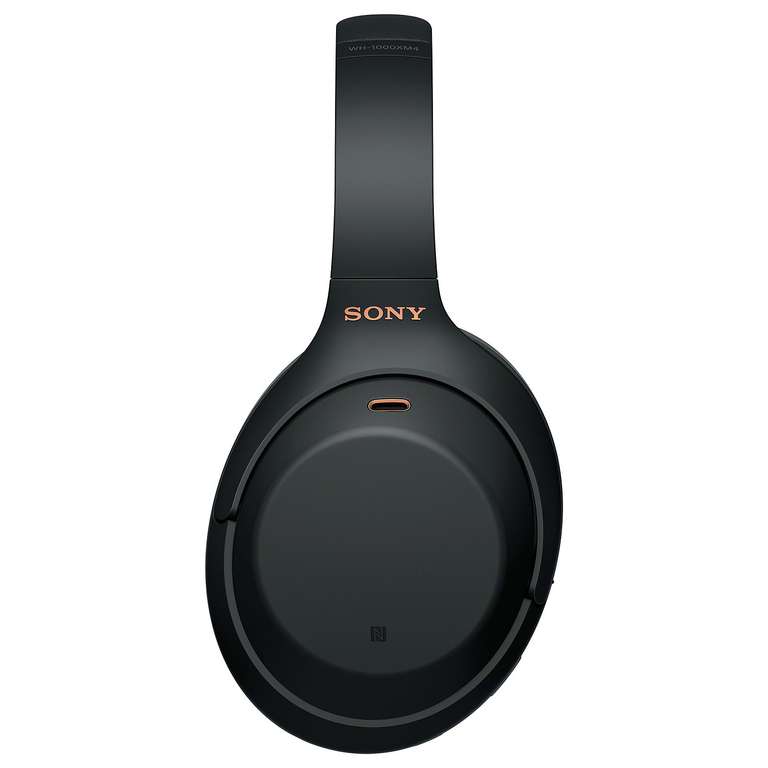 Casque sans fil Sony WH-1000XM4 - Réduction de bruit active, Noir (+ 22.50€ à cagnotter)