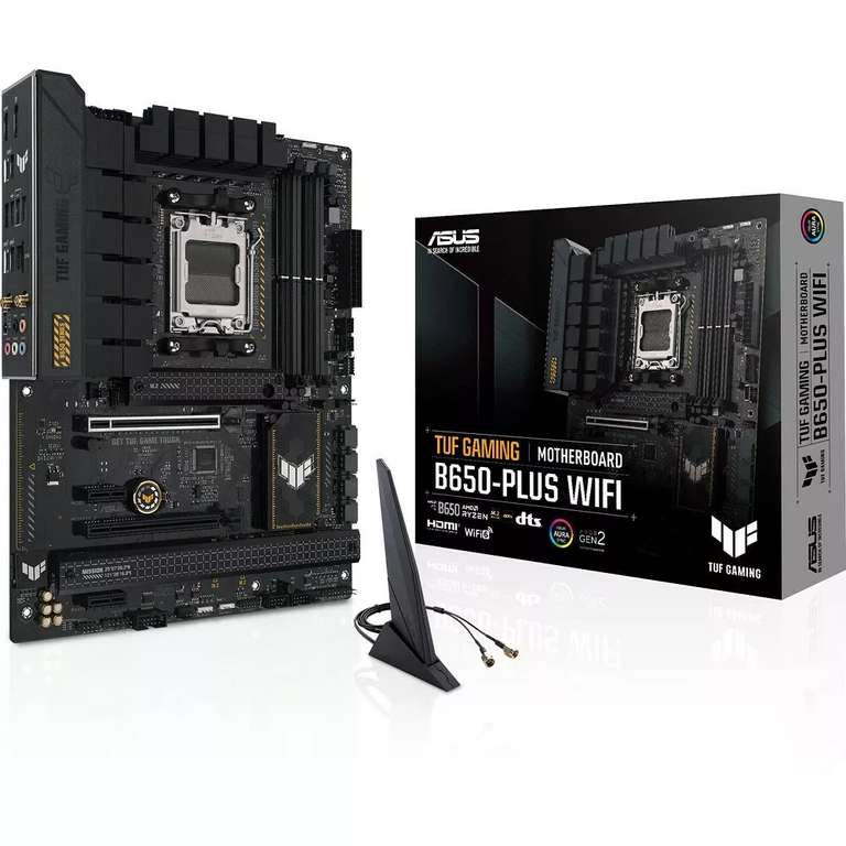 Carte Mère Asus TUF Gaming B650-PLUS WiFi (AM5 / M.2 PCIEe 5.0 / 2.5GbE / USB 3.2 2x2)