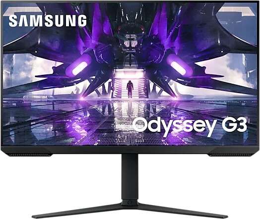 Écran PC 32" Samsung Odyssey G3 LS32AG320NUXEN - full HD, LED IPS, 165 Hz, 1 ms, FreeSync Premium (frontaliers Espagne)
