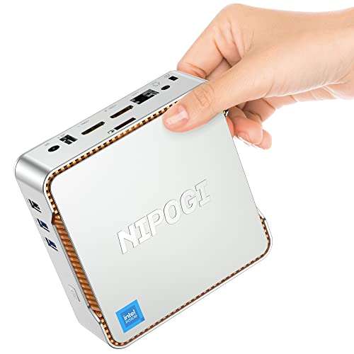 Mini PC NiPoGi - Windows 11 Pro, Intel Celeron N5105 (jusqu'à 2,9 GHz), 16 Go RAM, 512 Go M.2 SSD (Vendeur tiers - via coupon)