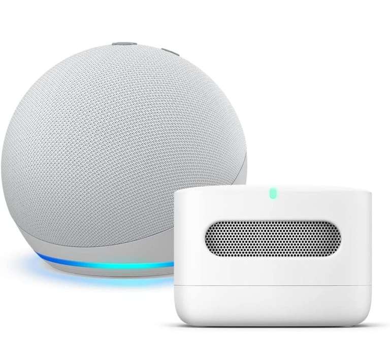[Prime] Appareil Amazon Smart Air Quality Monitor avec Echo Dot (4e génération) - Blanc