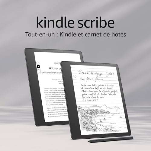 Kindle Scribe (64 Go), carnet de notes numérique tout-en-un