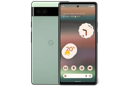 Smartphone 6.1" Google Pixel 6a - 128 Go (plusieurs coloris)
