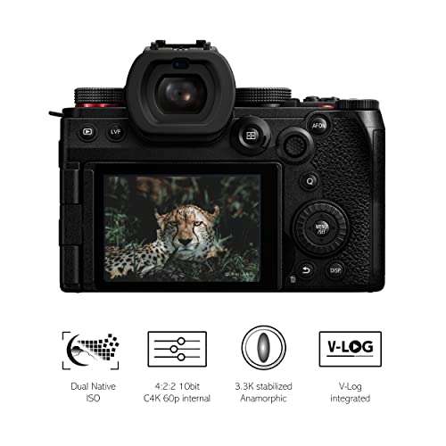 [Prime] Appareil photo hybride Panasonic Lumix S5M2 + Objectif Lumix S 20-60mm F3.5-5.6 (via coupon)