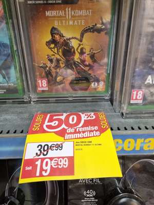 Sélection de jeux Xbox One & Series X/S en promotion - Ex: Mortal Kombat 11 Ultimate (Pacé -35)