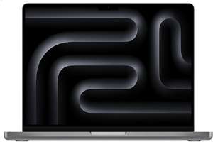 PC Portable Apple Macbook Pro 14'' - Puce M3, 1To SSD, 16Go RAM, CPU 8 Coeurs GPU 10 Coeurs, gris sidéral