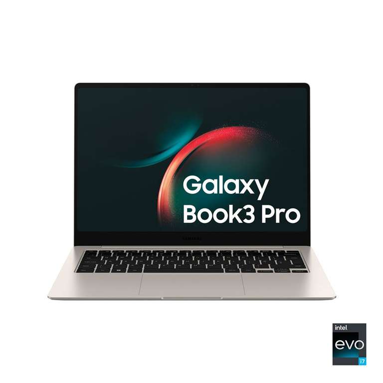 PC portable 14" Samsung Galaxy Book 3 Pro - OLED 120 Hz, Intel core I7-1360p, 16 Go de RAM, SSD 512 Go