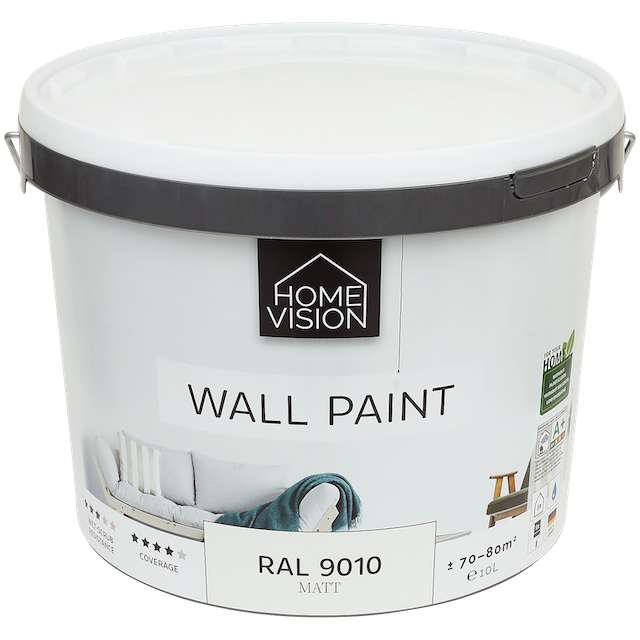 Pot de Peinture murale mate Home Vision - 10L –