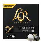 Lot de 100 capsules de café L'Or Espresso Ristretto - Intensité 11
