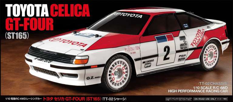 Kit Tamiya Toyota Celica GT-Four 1/10 TT-02