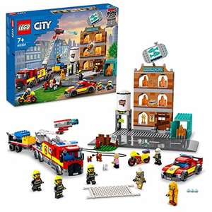 Jeu de construction Lego City (60321) - La Brigade Pompiers (via coupon)