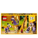 LEGO 31125 Creator 3 en 1 Fabuleuses Créatures De La Forêt