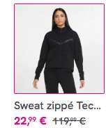 Sweat zippé femme Nike Tech Fleece Windrunner