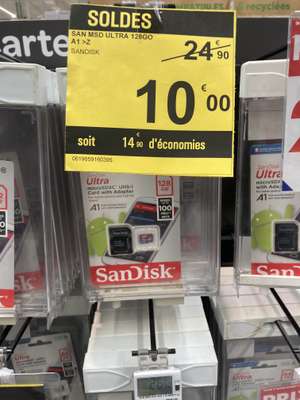 Carte mémoire microSDXC SanDisk Ultra 128 Go - Ecully (69)