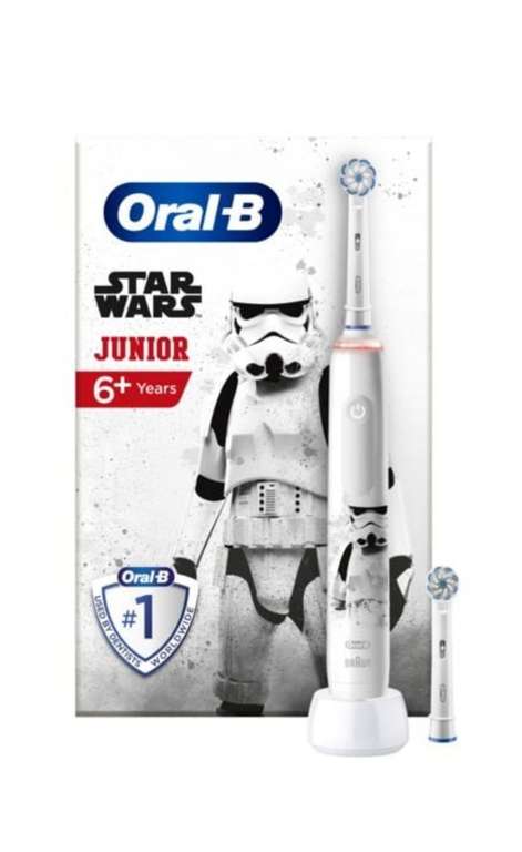 Brosse à Dent électrique junior Oral B (Via 48.99€ sur la Carte de Fidélité et ODR de 20€)