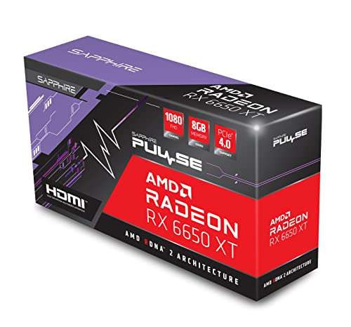 Carte Graphique Sapphire Radeon RX 6650 XT Pulse Gaming OC