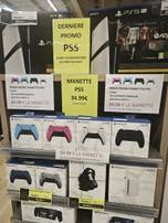 Manette sans fil Sony Dualsense PS5 (via 20€ cagnottés) - sélection de magasin
