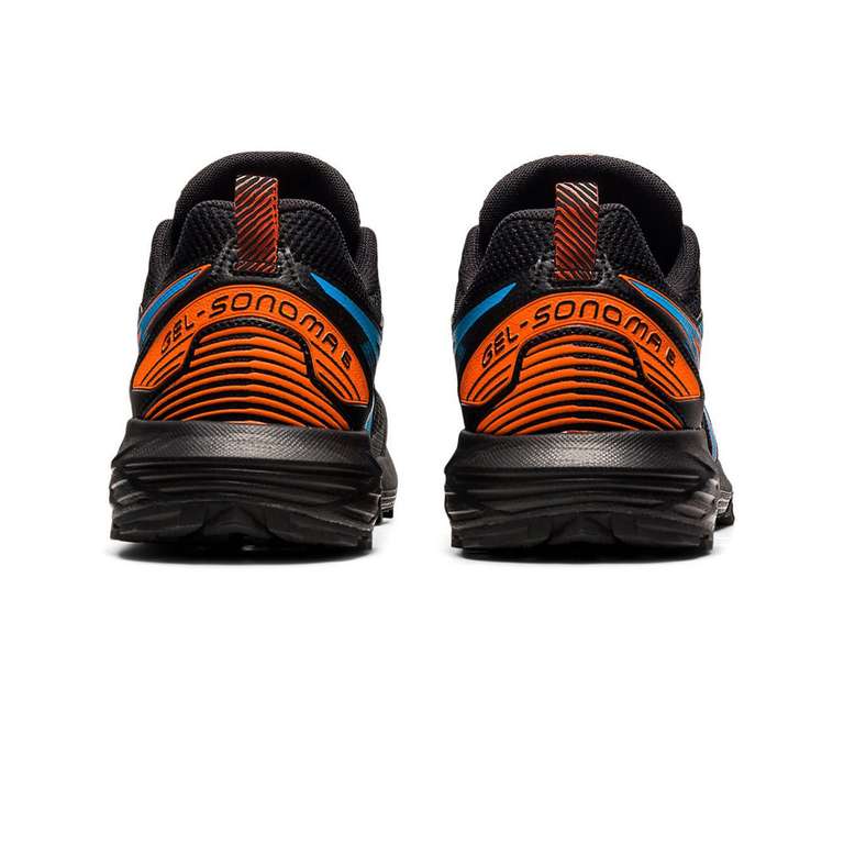 Chaussures de trail Asics Gel-Sonoma 6 - Noir/Digital Aqua (Plusieurs tailles disponibles) (sportsshoes.com)