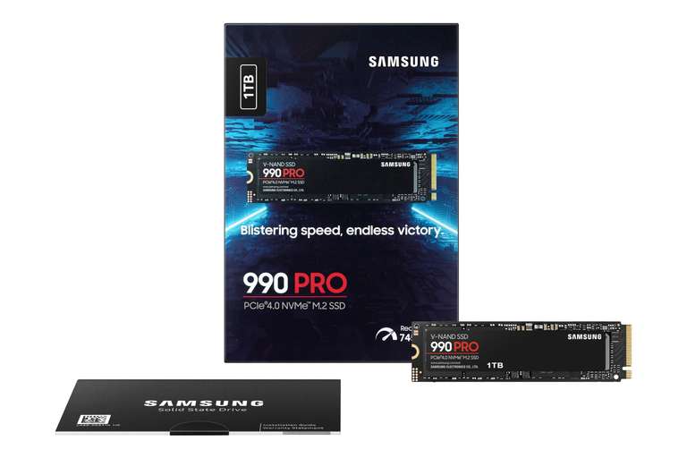 SSD interne M.2 NVMe Gen4 Samsung 990 Pro - 1 To