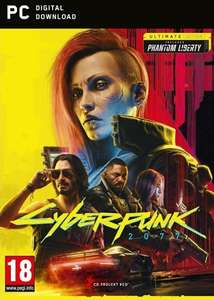 Cyberpunk 2077 - Ultimate Edition: Jeu de base + DLC Phantom Liberty sur PC (Dématérialisé, DRM Free - Store Moldavie via VPN)