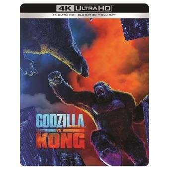 Blu-ray 4K Steelbook Godzilla vs Kong