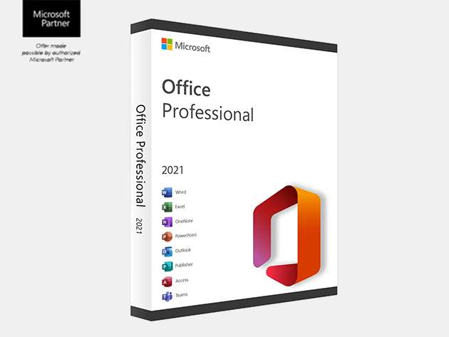 Logiciel Microsoft Office Professionnel 2021 - Licence à vie (Dématérialisé)