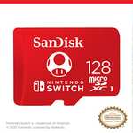 Carte microSDXC UHS-I SanDisk pour Nintendo Switch - 128Go