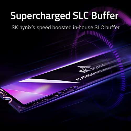SSD interne M.2 SK Hynix Platinum P41 (SHPP41-2000GM-2) - 2To, PCIe4, 7,000MB/S