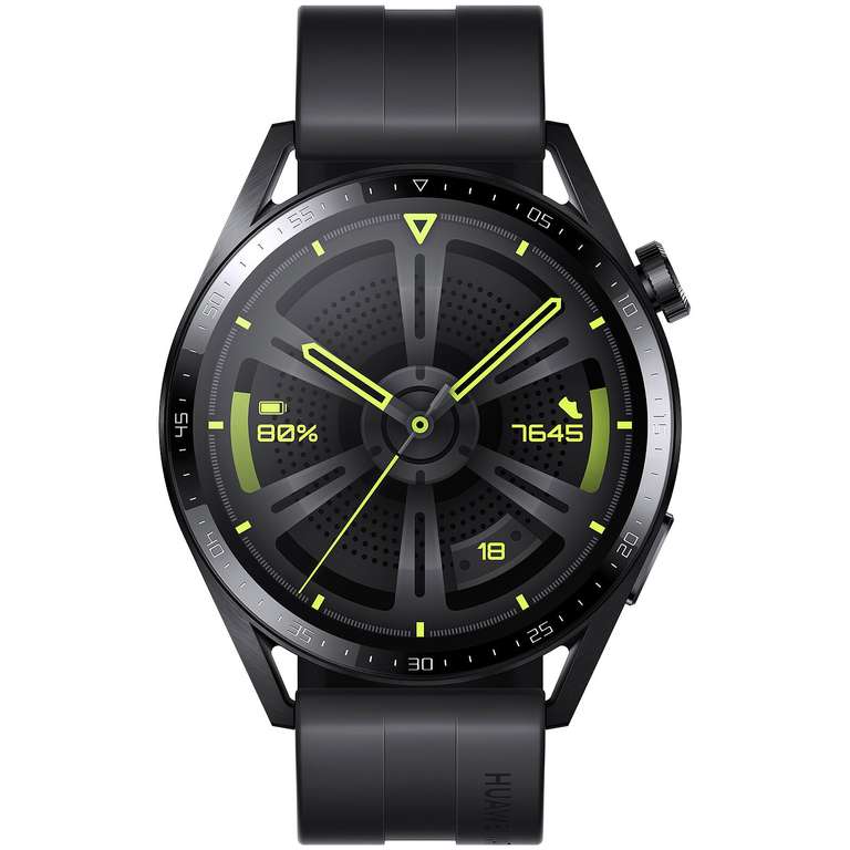 Montre connectée Huawei Watch GT 3 - Active 46mm (Noir) ou Classic 42mm (Blanc)