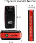 Batterie externe Maomaocon - 27 000 mAh avec lampe de poche LED, 22,5 W PD 3.0 QC 4.0 Charge rapide Power Bank USB C (vendeur tiers)