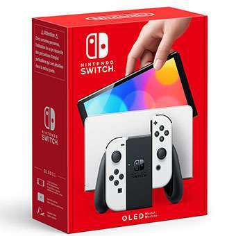 Console Nintendo Switch OLED avec paire de Joy-Con (via 93,14€ en bon d'achat) - Saint-Magne-de-Castillon (33)