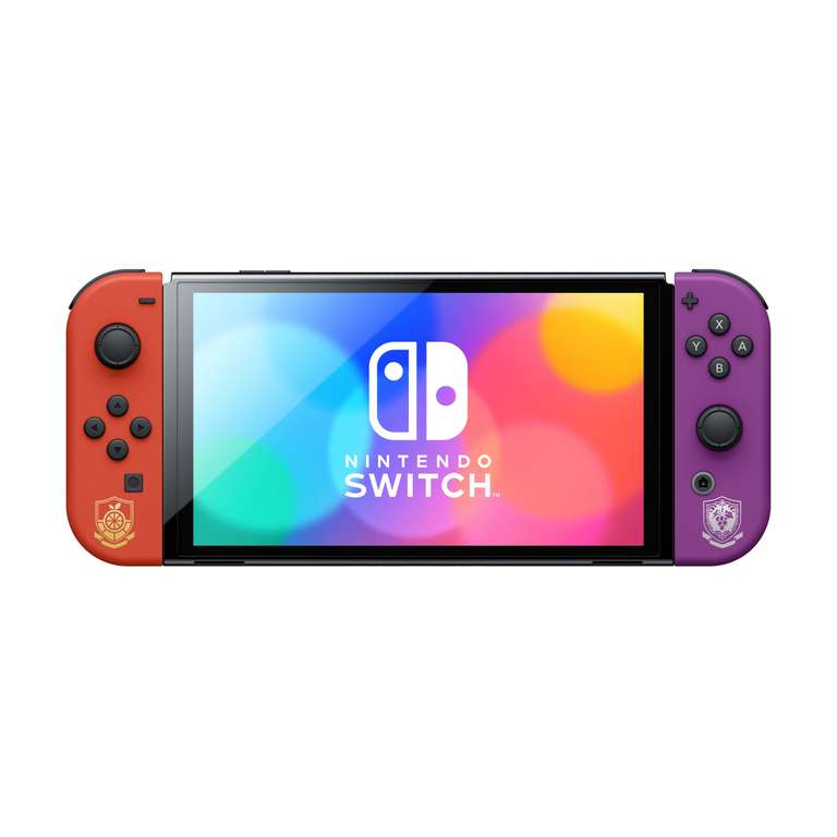 Console Nintendo Switch Modèle OLED - Edition Pokémon Ecarlate et Pokémon Violet (Version Japonaise - Vendeur Tiers)