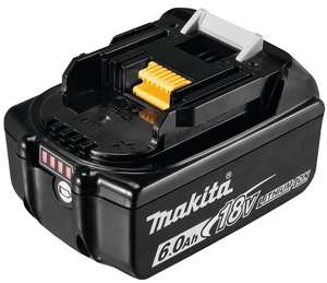 Batterie Makita BL1860B - Li-ion 18V/6Ah, Témoin de charge intégré + 3,50€ de Rakuten Points offerts (Vendeur MaxOutil)